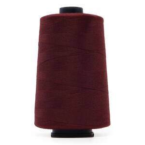 Hemline Overlocker &amp; Sewing Thread 5000m, WINE, 100% Polyester
