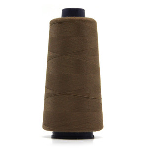 QA Overlocker & Sewing Thread 2000m, BROWN, 100% Polyester