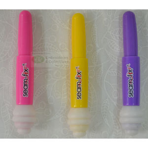 Seam-Fix Mini Seam Ripper With Thread Remover On End Cap, Assorted Colours 75mm