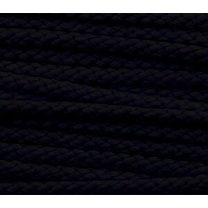 Uni-Trim Black 3mm Cord, Polyester, Per Metre