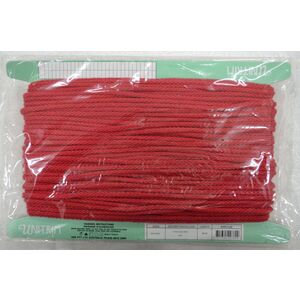 Uni-Trim Hood Cord, RED Per 50 Metre Card