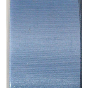 Uni-Trim Satin Blanket Binding 72mm Wide (36mm Folded) Per Metre Colour SKY BLUE