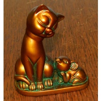 New Cat And Mouse Statue, Representing Peace, Harmony Between Opposites