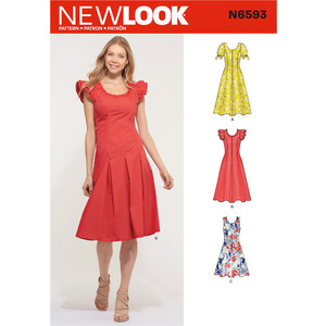 New Look Sewing Pattern N6593 Misses&#39; Dress