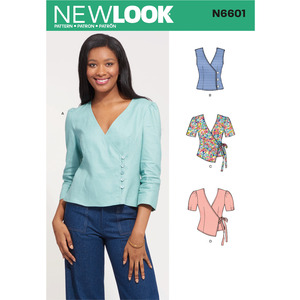 New Look Sewing Pattern N6601 Misses&#39; Tops