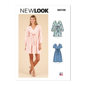 New Look Sewing Pattern N6728 Misses&#39; Dresses