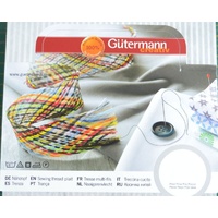 Gutermann Sewing Thread Plait, 24 Colours x 8 Strands 50cm Sew All Thread