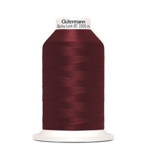 Gutermann Bulky-Lock No.80, #369 WINE 1000m Overlocking Thread