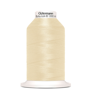 Gutermann Bulky-Lock No.80 #414 BLOND CREAM, 1000m Overlocking Thread
