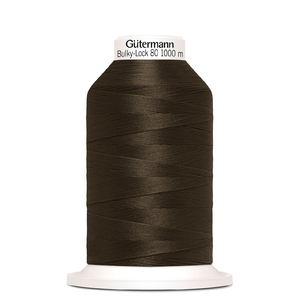 Gutermann Bulky-Lock No.80, #696 BLACK BROWN 1000m Overlocking Thread