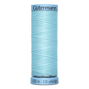 Gutermann Silk Thread #195 PALE BLUE, 100m Spool (S303)