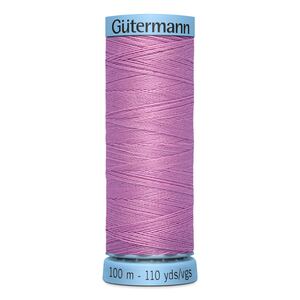Gutermann Silk Thread #211 DARK ROSE PINK, 100m Spool (S303)