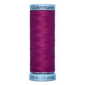 Gutermann Silk Thread #247 DARK FUCHSIA, 100m Spool (S303)