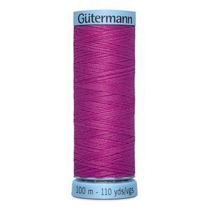 Gutermann Silk Thread #321 FUCHSIA, 100m Spool (S303)