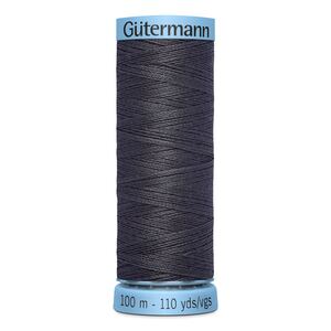 Gutermann Silk Thread #36 CHARCOAL GREY, 100m Spool (S303)