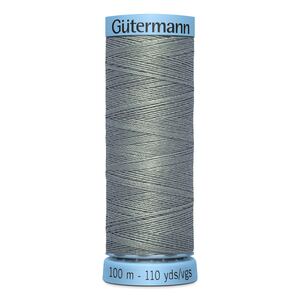 Gutermann Silk Thread #700 GREY, 100m Spool (S303)