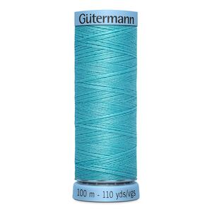 Gutermann Silk Thread #714 TURQUOISE, 100m Spool (S303)