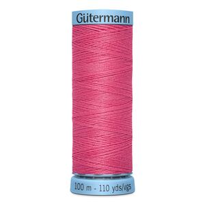 Gutermann Silk Thread #890 HOT PINK, 100m Spool (S303)