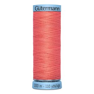 Gutermann Silk Thread #896 APRICOT PINK, 100m Spool (S303)
