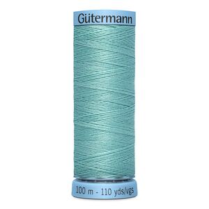 Gutermann Silk Thread #924 PALE TEAL, 100m Spool (S303)
