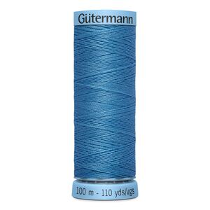 Gutermann Silk Thread #965 DUSKY BLUE, 100m Spool (S303)