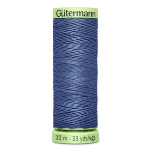 Gutermann Top Stitch Thread 30m, #112 PETROL BLUE
