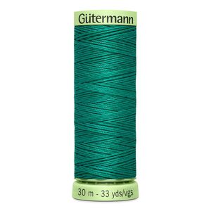 Gutermann Top Stitch Thread #167 DARK SEAFOAM GREEN 30m Spool High Lustre, Bold Sewing