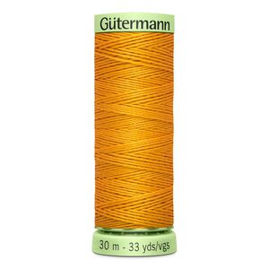 Gutermann Top Stitch Thread #188 ORANGE 30m Spool High Lustre, Bold Sewing
