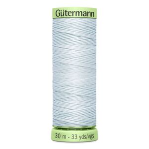 Gutermann Top Stitch Thread #193 ULTRA PALE BLUE 30m Spool High Lustre, Bold Sewing