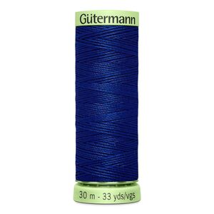 Gutermann Top Stitch Thread 30m, #232 DARK ROYAL BLUE