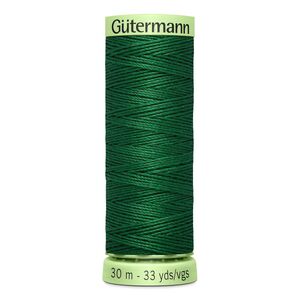 Gutermann Top Stitch Thread 30m, #237 GREEN, High Lustre, Bold Sewing