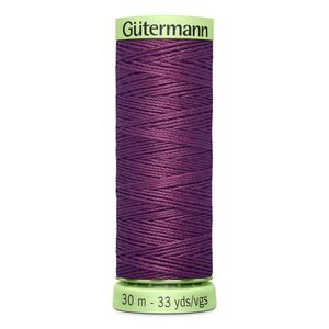 Gutermann Top Stitch Thread #259 LIGHT BURGUNDY 30m Spool High Lustre, Bold Sewing