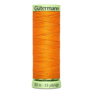 Gutermann Top Stitch Thread #350 ORANGE 30m Spool High Lustre, Bold Sewing