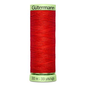 Gutermann Top Stitch Thread #364 BRIGHT RED 30m Spool High Lustre, Bold Sewing