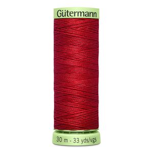 Gutermann Top Stitch Thread #46 RASPBERRY RED 30m Spool High Lustre, Bold Sewing