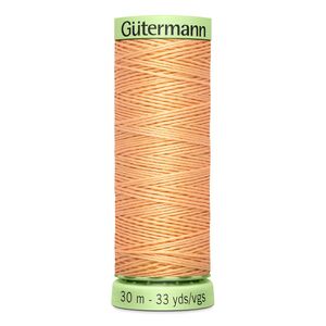 Gutermann Top Stitch Thread #979 SALMON 30m Spool High Lustre, Bold Sewing