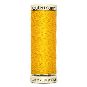 Gutermann Sew-all Thread 100m #106 GOLDEN YELLOW, 100% Polyester