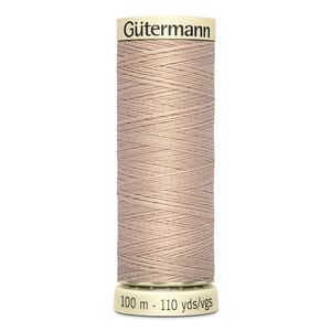Gutermann Sew-all Thread 100m #121 BEIGE, 100% Polyester