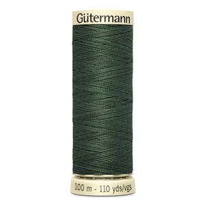 Gutermann Sew-all Thread 100m #164 MID KHAKI GREEN, 100% Polyester