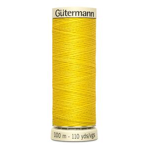 Gutermann Sew-all Thread 100m #177 YELLOW, 100% Polyester
