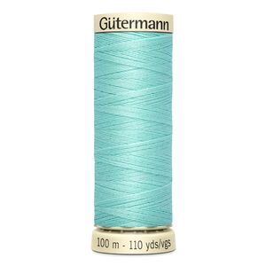 Gutermann Sew-all Thread 100m #191 VERY LIGHT TURQUOISE, 100% Polyester