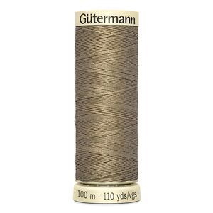 Gutermann Sew-all Thread 100m #208 MOCHA BROWN, 100% Polyester
