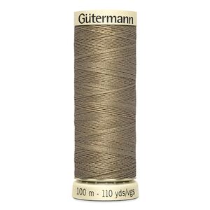 Gutermann Sew-all Thread 100m #208 MOCHA BROWN, 100% Polyester