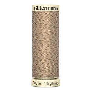 Gutermann Sew-all Thread 100m #215 LIGHT MOCHA BEIGE, 100% Polyester