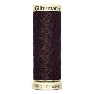 Gutermann Sew-all Thread 100m #23 DARK CHOCOLATE BROWN, 100% Polyester