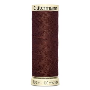 Gutermann Sew-all Thread 100m #230 RED EARTH BROWN, 100% Polyester