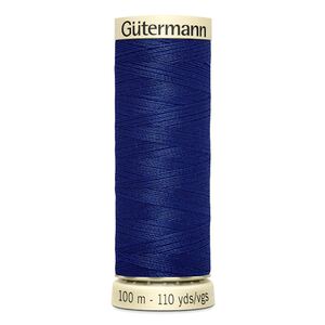 Gutermann Sew-all Thread 100m #232 DARK ROYAL BLUE, 100% Polyester