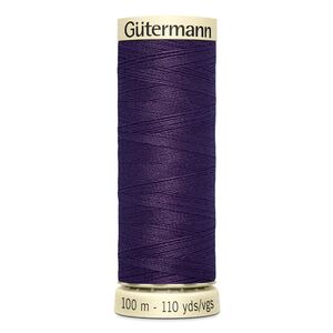 Gutermann Sew-all Thread 100m #257 DEEP PURPLE, 100% Polyester