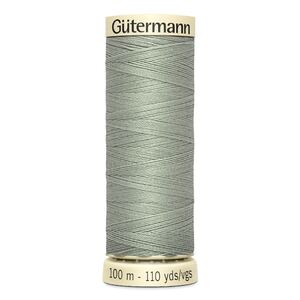 Gutermann Sew-all Thread 100m #261 GREY, 100% Polyester