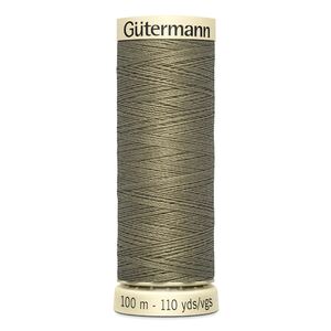 Gutermann Sew-all Thread 100m #264 DARK OLIVE BROWN, 100% Polyester